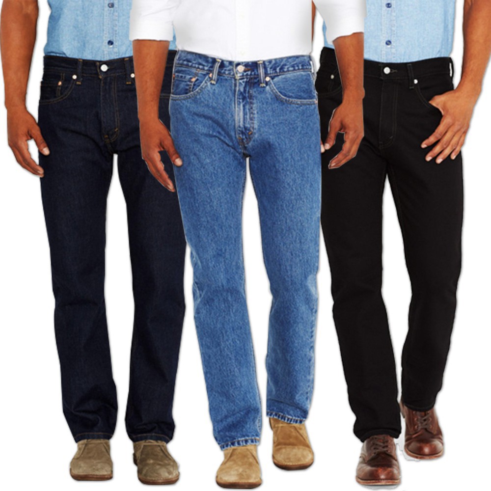 BARANG MURAH BUKAN MURAHAN PANJANG PENDEK ASOI / Celana Jeans Standar Levis Reguler Pria Harga