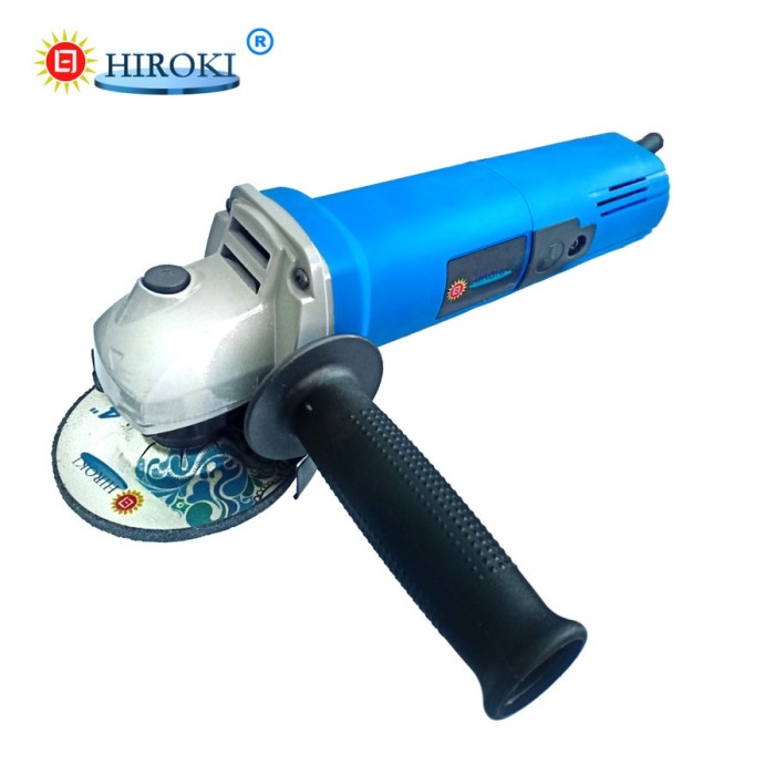 HIROKI Mesin Gerinda Tangan 4 inch HR801 Angle Grinder Machine