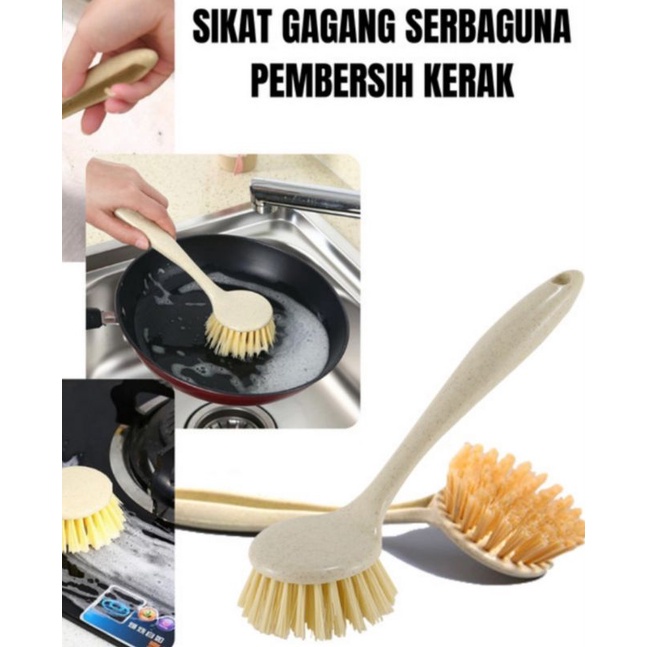 sikat gagang serbaguna sikat kompor sikat panci sikat cuci piring