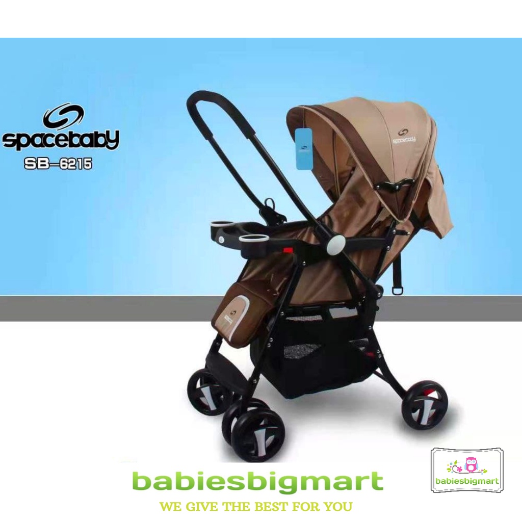 SPACE BABY STROLLER SB 6215 KERETA DORONG BAYI HADAP DEPAN BELAKANG SPACEBABY