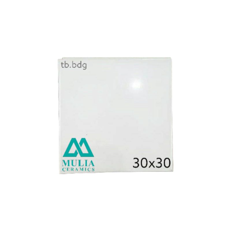 Keramik 30x30 Putih Mulia