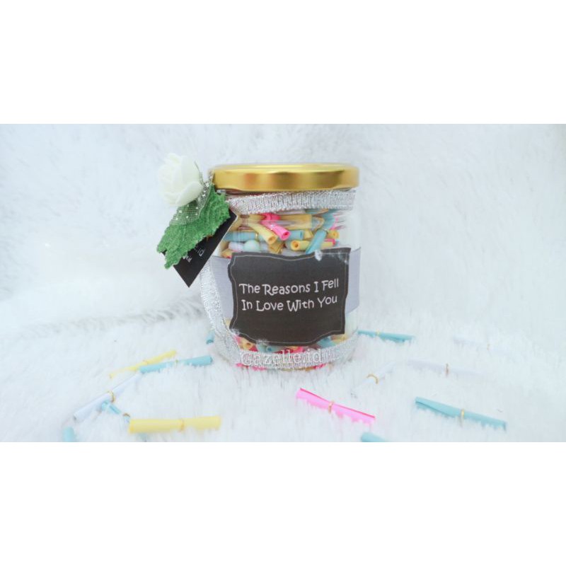 Message In Jar Kertas Belum Ditulis Shopee Indonesia