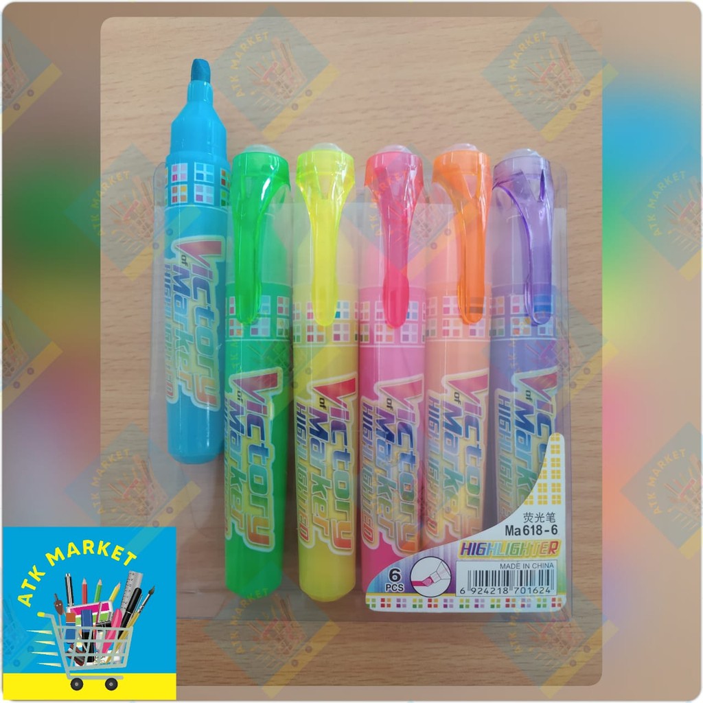 

Stabillo / Highlighter / Line Marker Stabilo Fancy MA618-6