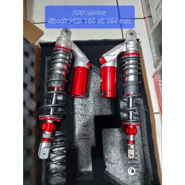 Shockbreker Ride it GP Supreme  Double klik model Shok RCB ,PCX 150, PCX New, MAX  uk 345 cm dan Nmax lama old  UK 330  Double klik Rebron dan suspensi berfungsi