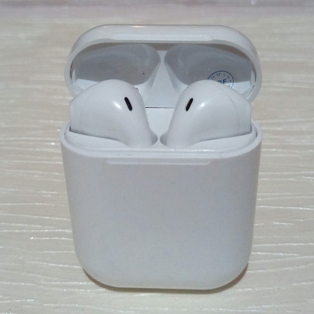 Headset Bluetooth Wireless i12 TWS Bluetooth Versi 5.0 Wireless