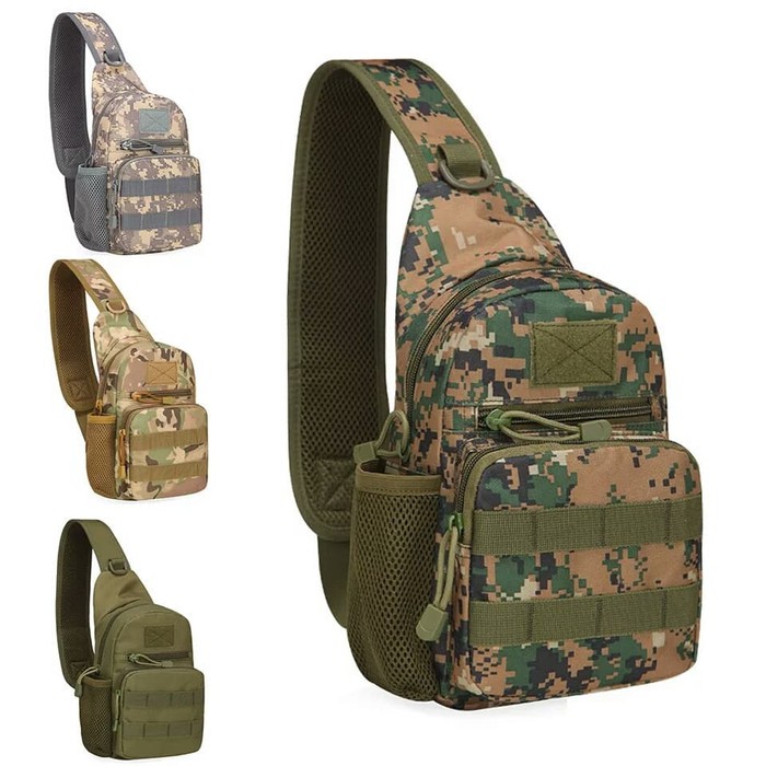 Waistbag Cowok Cewek Flown Slimwest Series TAS SELEMPANG ARMY 249 IMPORT 85UFL