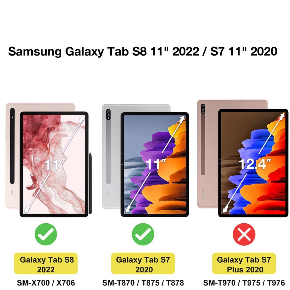 Film Pelindung Layar Tempered Glass Untuk Galaxy Tab S8 11&amp;quot; 2022 SM-X700 / SM-X706 Pelindung Layar Untuk Samsung Galaxy Tab S7 11 inch T870 T875