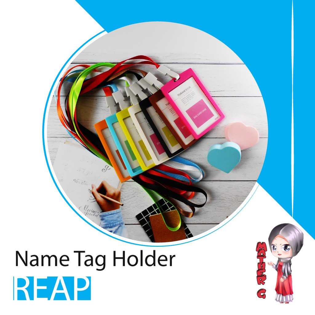 

Name Tag Holder REAP - ID CARD HOLDER | BARANG IMPORT - MBAKTRIS