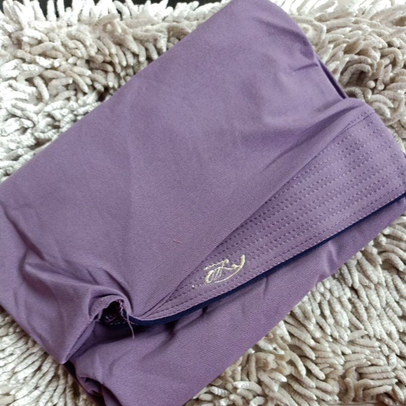 063 SYAR'I LIST ORI AREY HIJAB | JILBAB INSTAN KERUDUNG ORIGINAL-Dusty purple