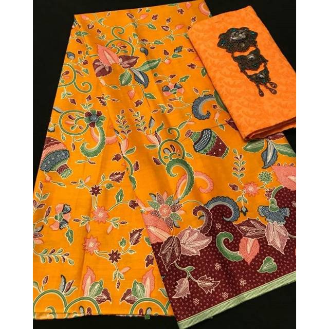 Kain batik setelan kebaya modern kain primis cibulan