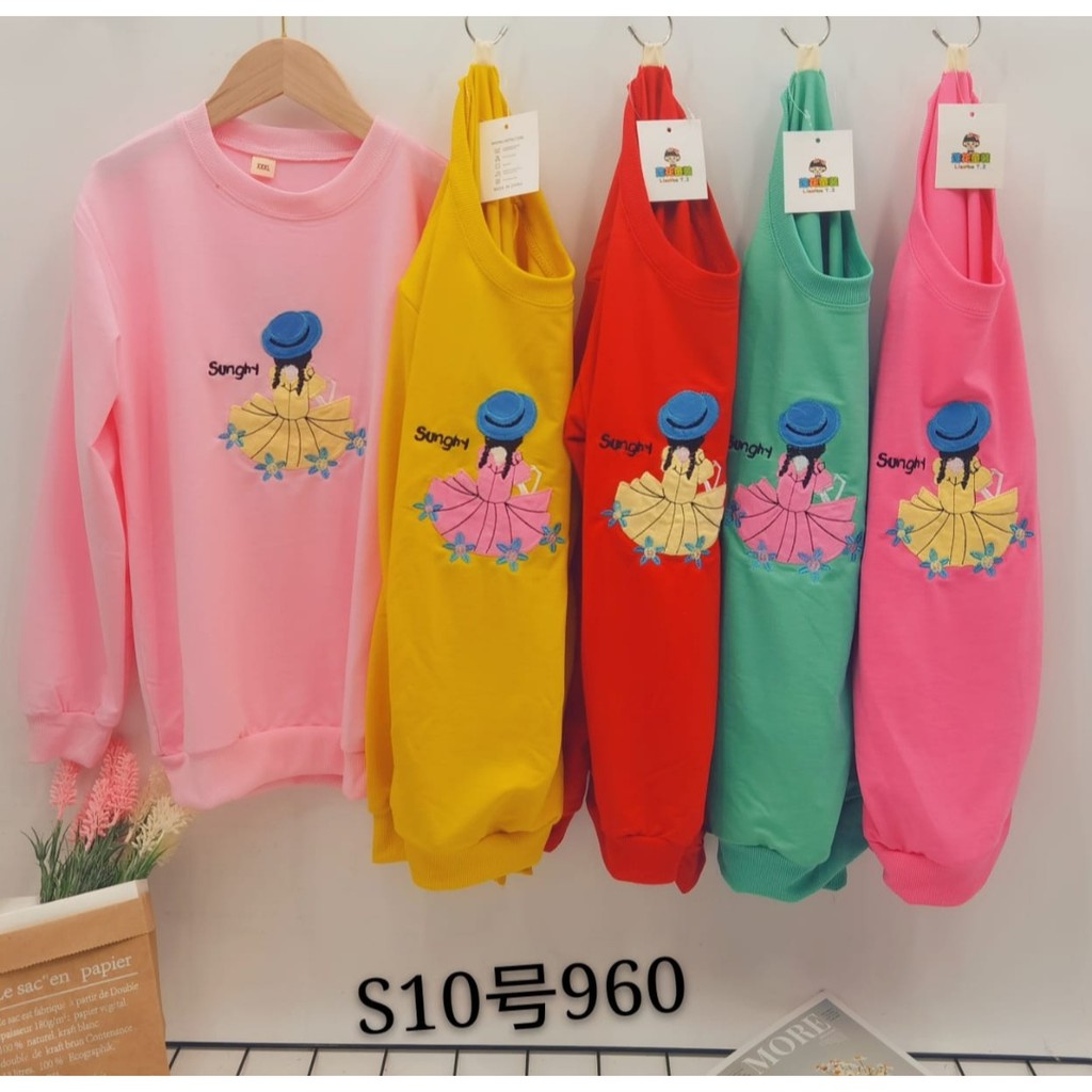 Sweater anak perempuan/Bayi/Baju Anak Perempuan/IMPORT/Bahan 100% Import/Usia 5 thn - 9 tahun