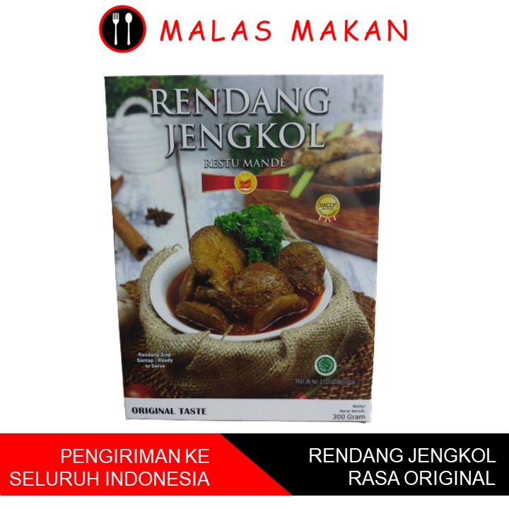 

Rendang Jengkol Rasa Original Restu Mande Rendang Padang 300gr