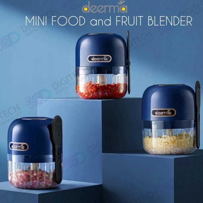 Promo Deerma Js200 Mini Food And Fruit Blender Portable Electric