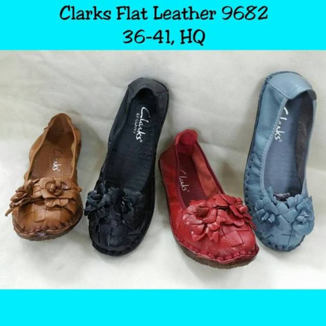Clarks new bunga 9682 /sepatu wanita kulit / clarks bunga 2