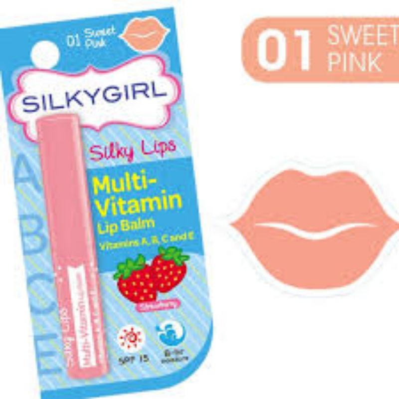 SILKYGIRL SILKY LIP MULTIVITAMIN LIP BALM 1.5 GR @MJ