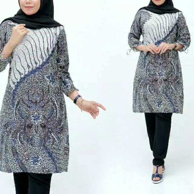 Tunik Batik Seragam Atasan Batik Terlaris