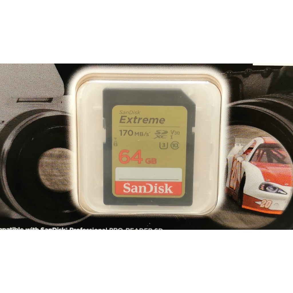 SanDisk Extreme SDXC UHS-I Card 64GB 150MB/s