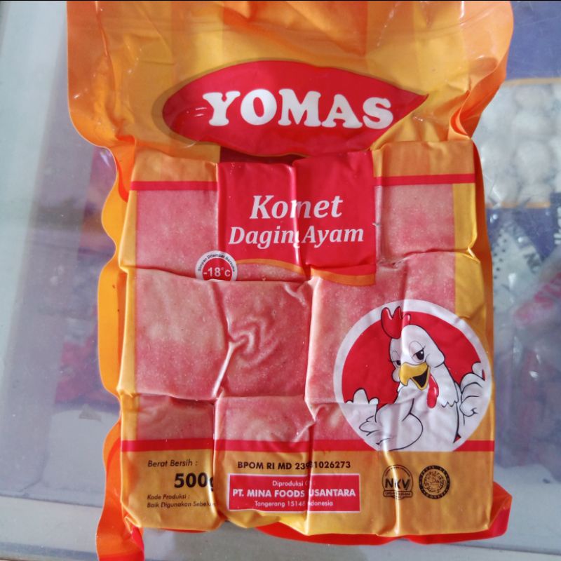 

Yomas Kornet Daging Ayam 500g, Yomas Kornet Daging Ayam 1kg, Yomas Kornet Kombinasi Sapi&Ayam 1kg