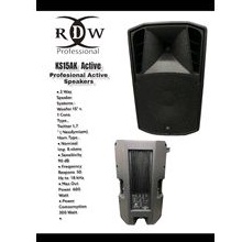 SPEAKER ACTIVE KS/15/AK BY RDW PROFESIONAL