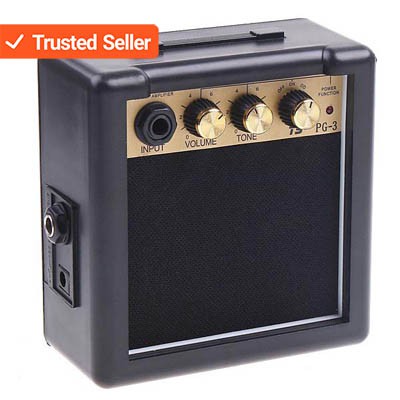 BISA COD - Amplifier Mini Gitar Elektrik/ Ampli Portable Speaker/ Bass/ Guitar/ Amplifier Mini Gitar