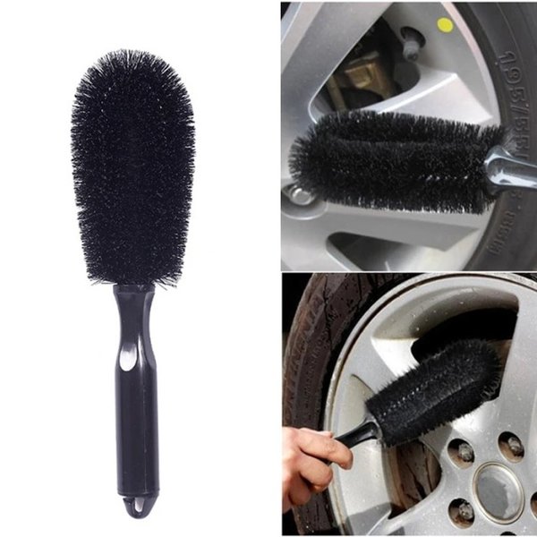 Sikat Pembersih Velg Ban Mobil Motor Wheel Brush Semir Plastik