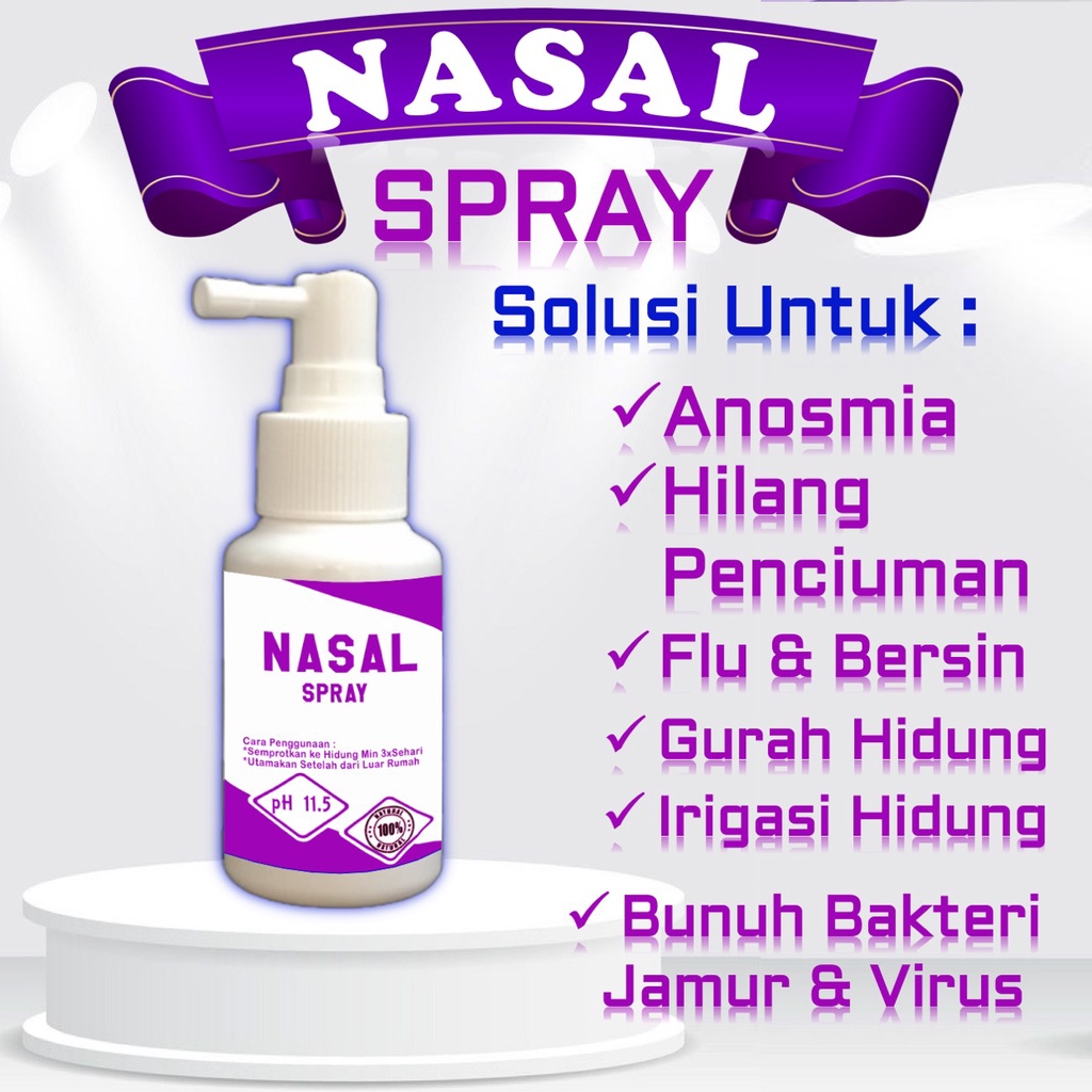 Nasal Spray Anosmia Semprot Hidung Dewasa Anak Balita Anti Virus BAkteri