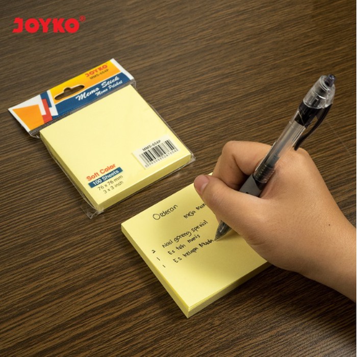 

Dijual JOYKO Memo Stick / Sticky Note / Kertas Memo / Memo Tempel MMS-654P terbaik