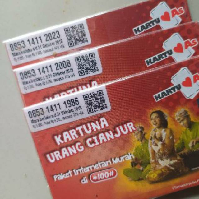 Nomor cantik kartu as seri tanggal bulan tahun