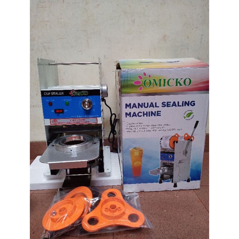 Omicko Cup Sealer OZ 22 1 Cup Sealing Machine Cup Sealer Press Plastik Mesin Press