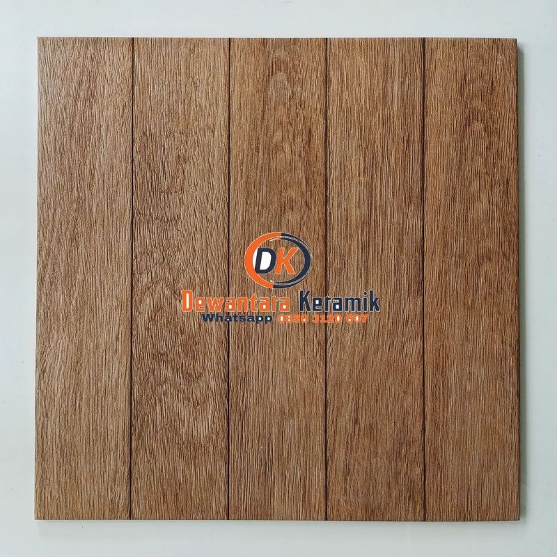 Keramik Lantai Motif Kayu 50x50 Uno Palma BN Pare Kediri
