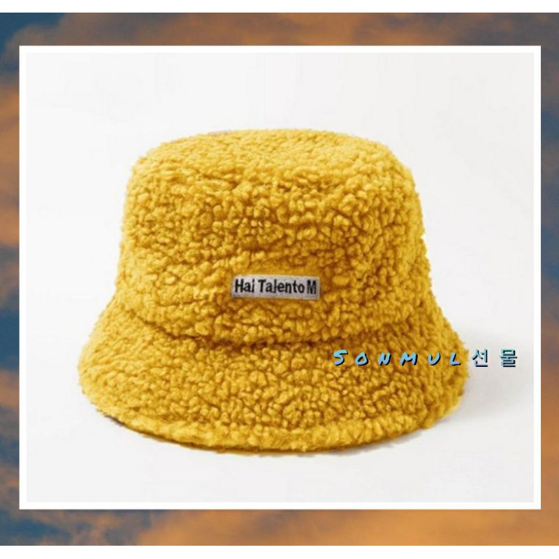 WOMAN KIDS WINTER WOOL BUCKET HAT IMPORT TOPI WANITA &amp; ANAK BAHAN WOL MUSIM DINGIN