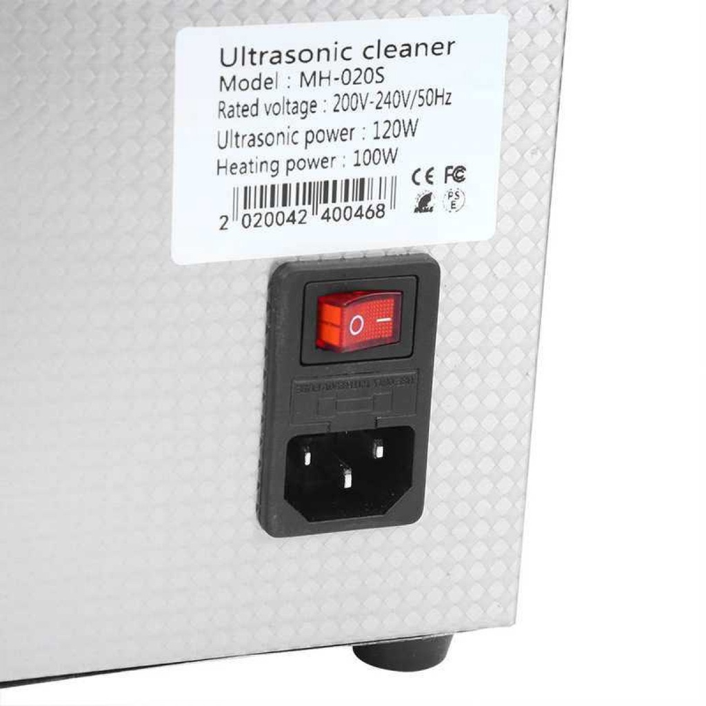 Mesin Pembersih Ultrasonic Cleaner 120W Cuci Perhiasan Lensa 3Liter