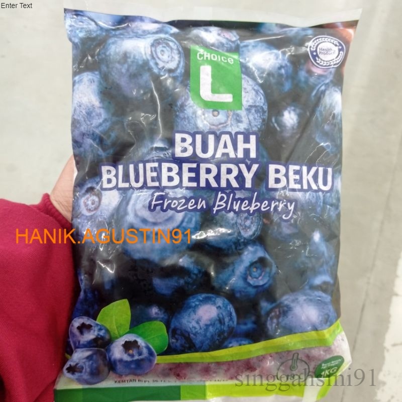

Choice L BLUEBERRY FROZEN /BLUEBERRY BEKU 1KG