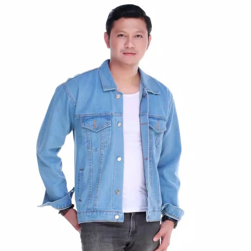 Jaket Jeans pria Jaket Denim Premium Quality