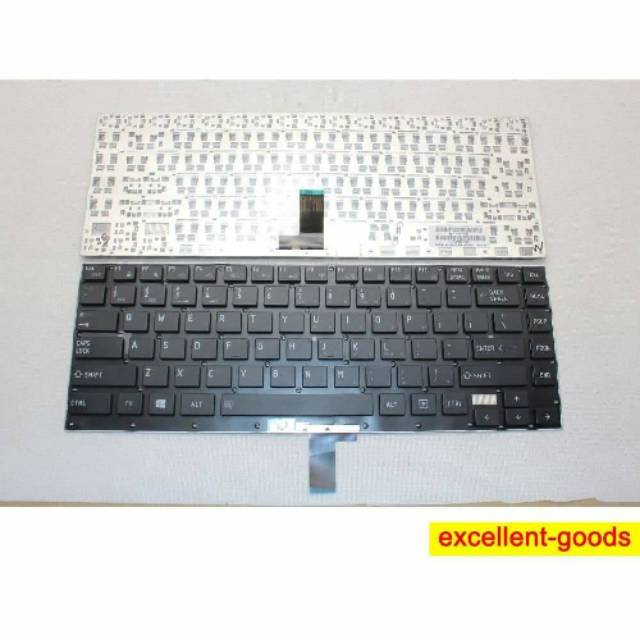 Keyboard laptop TOSHIBA Portege R830 R835BLACKSMALL ENTER