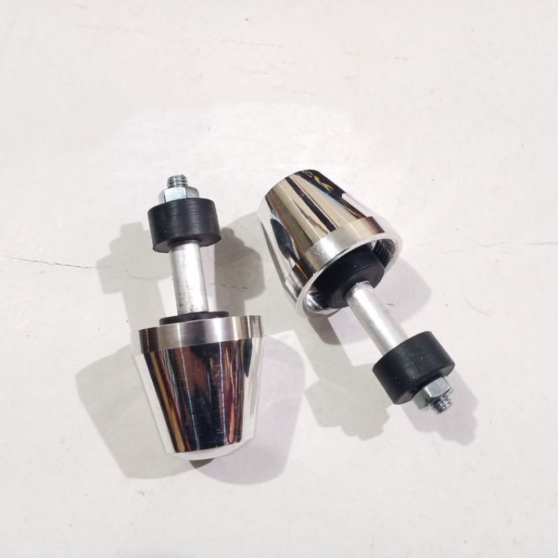 JALU STANG CHROME LANCIP MODEL FU UNIVERSAL STENLIS 1 SET KIRI KANAN