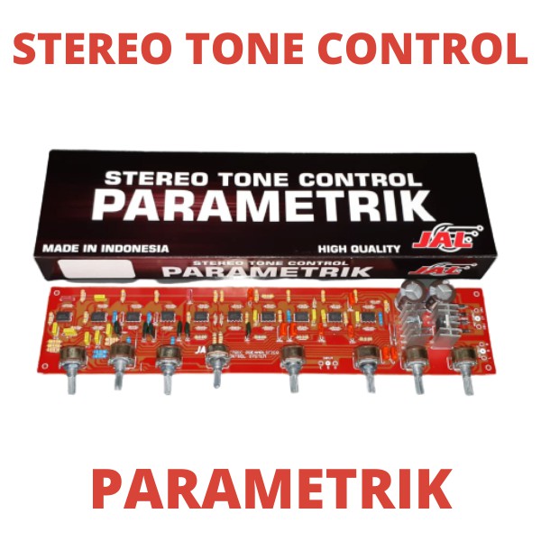 KIT PARAMETRIK STEREO TONE CONTROL PARAMETIK PARAMETIC PARAMETRIX PRAMETIK STREO TUNE CONTROL TON