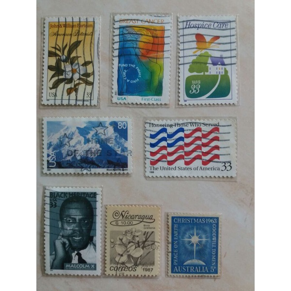 

Perangko Luar Negeri / Mancanegara Serba 2.000 per pcs Used (A)