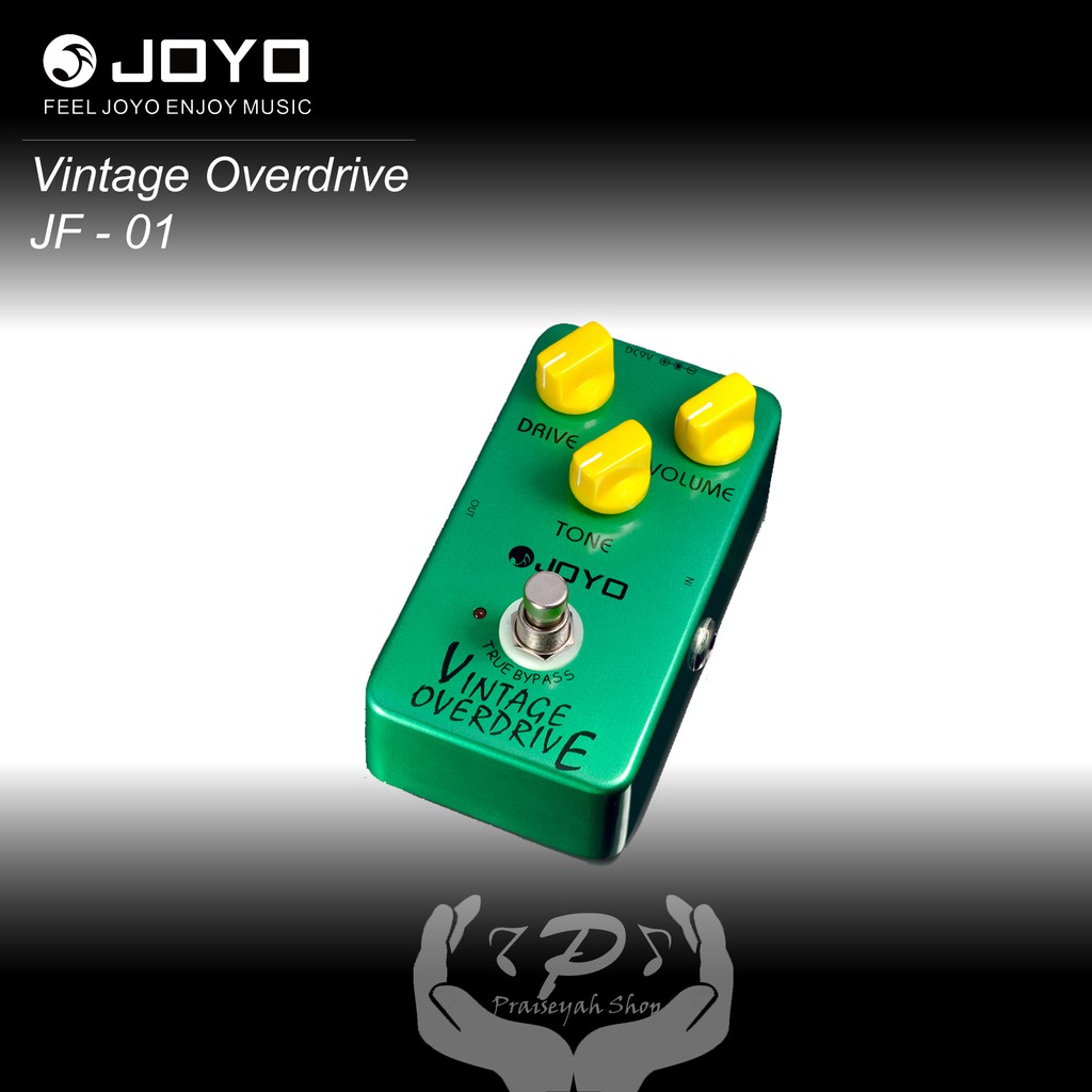 Joyo Vintage Overdrive Efek Gitar JF 01 Original Guitar Effect JF01