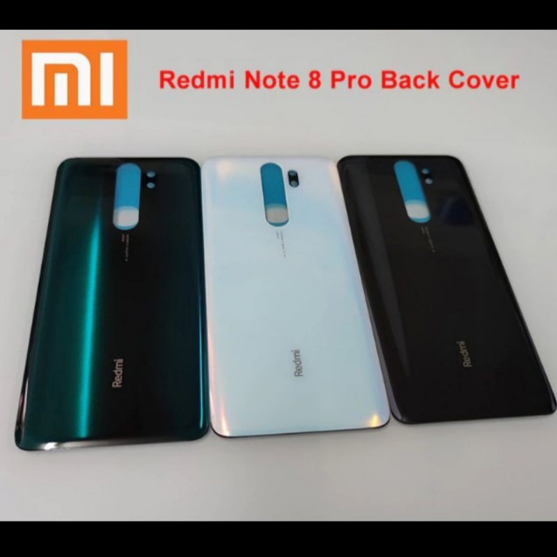 Backdoor Xiaomi Redmi Note 8 Pro Backcover Kaca Original Tutup Belakang Casing