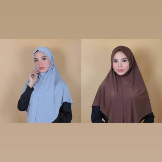 FASHION MUSLIM WANITA - HIJAB NIQAB PLAIN - HIJAB SYAR'I - HIJAB TERLARIS