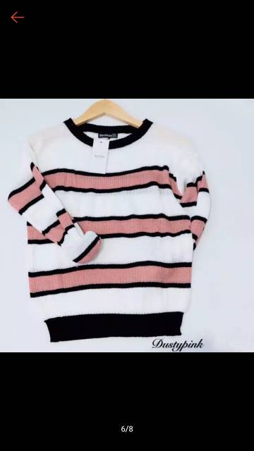 Sweater Rajut BLOUSE SHECKER rajut wanita