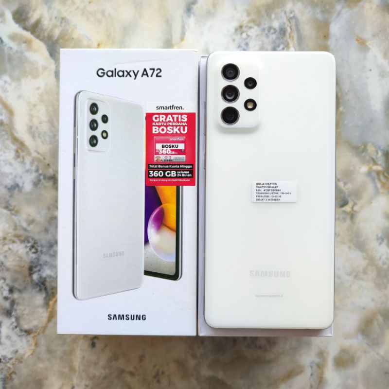 Samsung A72 4G 8/128 ram 8 internal 128 Gb seken mulus like new