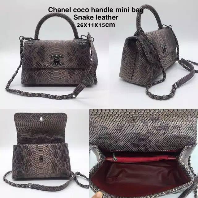 TAS CHANEL COCO HANDLE MINI BAG IMPORT TAS TERMURAH