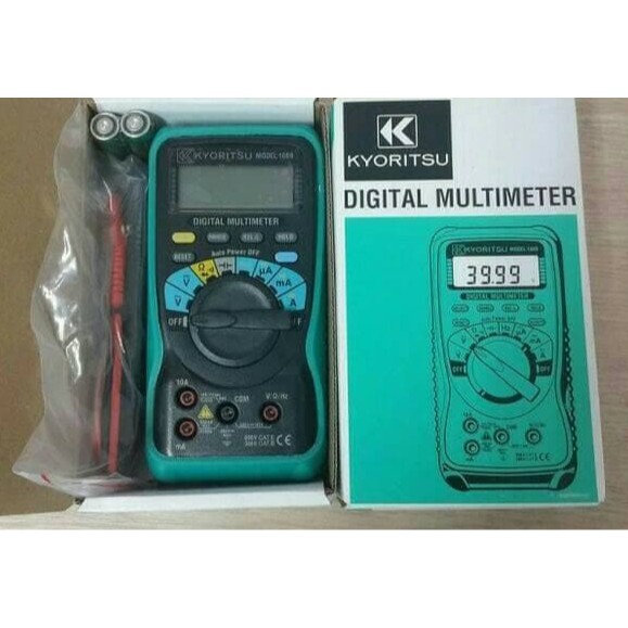 KYORITSU 1009 DIGITAL MULTIMETER / DIGITAL MULTITESTER