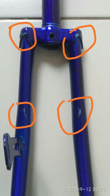 Fork Garpu Sepeda Mini Minion Ukuran Size 20 Inch Frame 20 Inch Fork Minion Garpu Minion 20 Inch