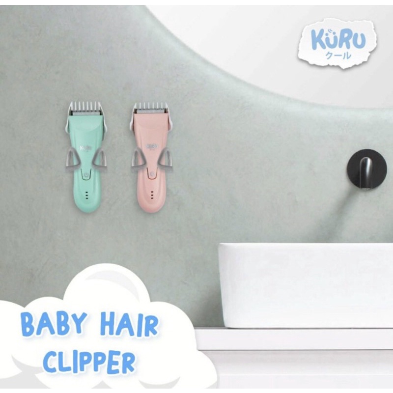 Kuru Electric Baby Hair Clipper - Alat Cukur Rambut Bayi Elektrik