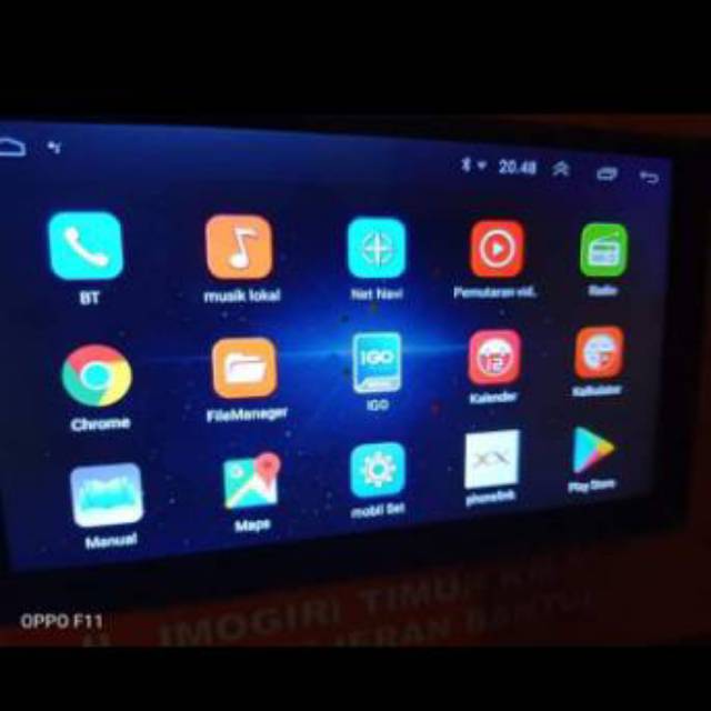 Head Unit android Mobil 2 Din MP5 Player Dengan Layar 7 "inchi.