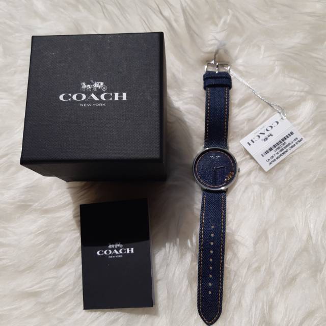 Coach Watch Denim