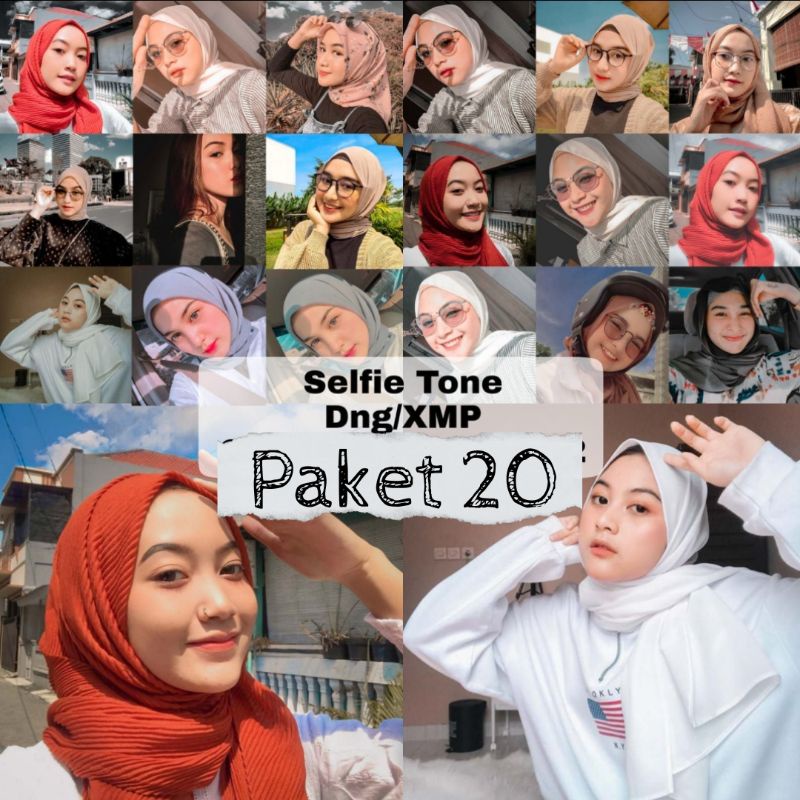 Paket 20 Preset Selfie Tone